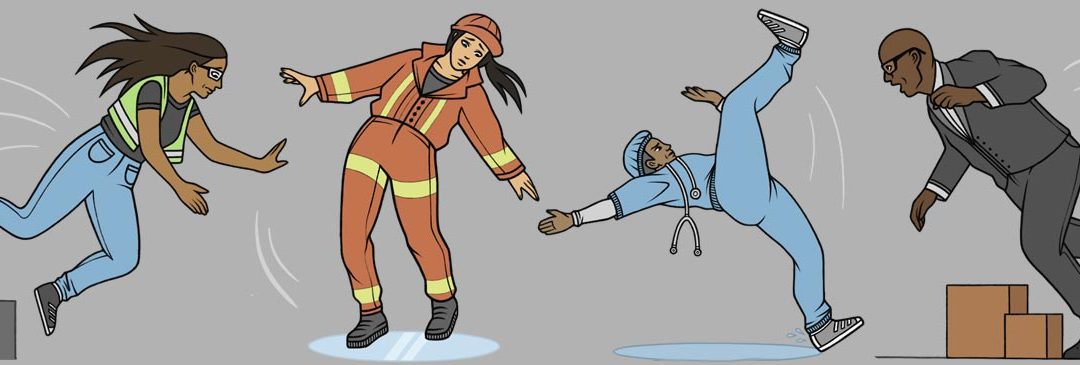 Types of Slips, Trips, and Falls – Toolbox Talk